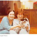 0 Carol and Janet with puppy